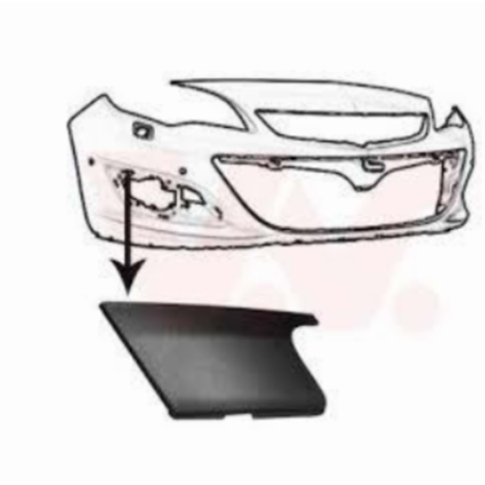 Opel Astra J Sis Çerçeve Kapağı Üst Sağ Büyük Kapak Gm Orjinal 1401027