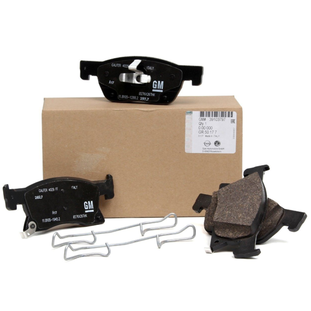 Opel Astra K Ön Fren Balata Takımı 276MM Gm Orjinal 39103797