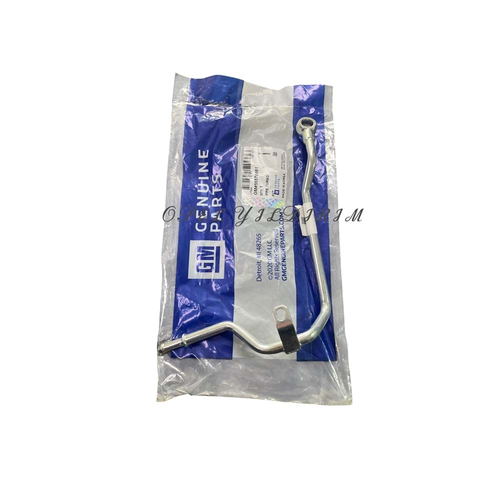 Opel Astra J A16LET Turbo Geri Dönüş Hortumu Gm Orjinal 55578661