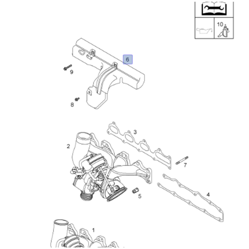 Opel Astra G Eksoz Manifold Isı Koruyucu Gm Orjinal 5849988
