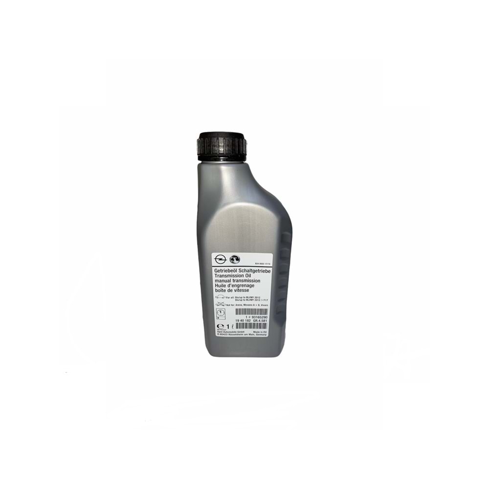 Şanzuman Yağı Ve Direksiyon Yağ 1LT 75W90 Gm Orjinal Marka 1940182