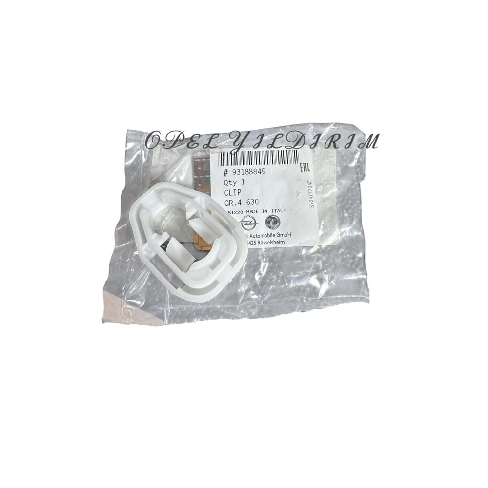 Opel Corsa D Fren Pedal Braketi Gm Orjinal 93188845