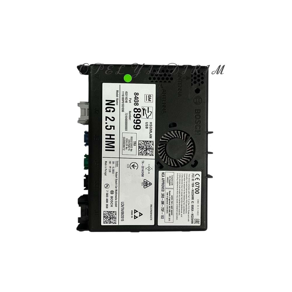 Opel Astra K Navigasyon Beyni Gm Orjinal 95523954