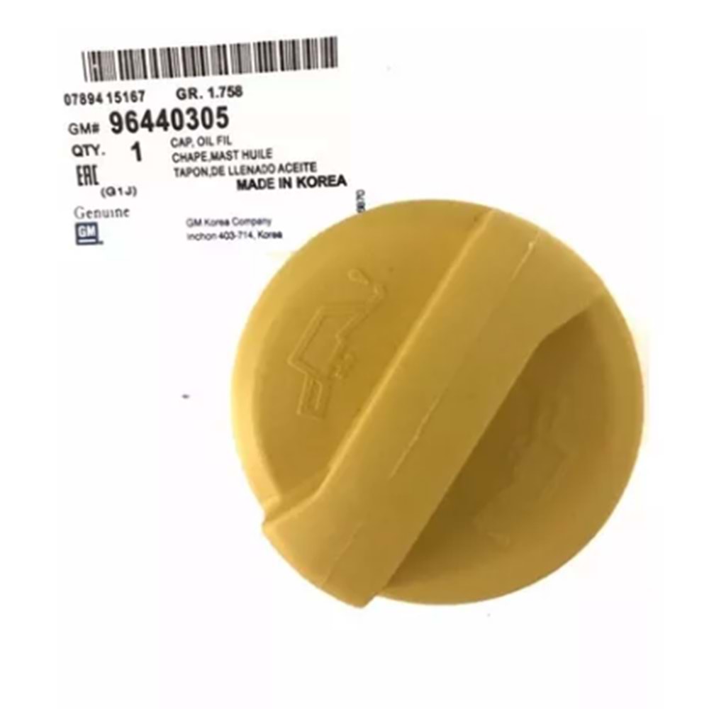 Chevrolet Captiva C100 Motor Yağı Dolum Kapağı Gm Orjinal Marka 96440305