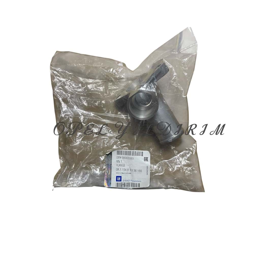 Opel Corsa C Y17DT Su Flanşı Gm Orjinal 98063389 6336155
