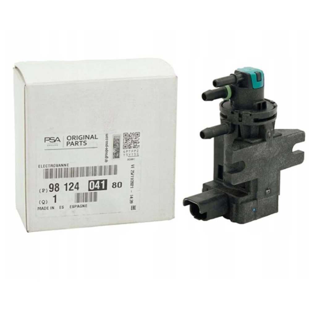 Opel Combo E Turbo Selenoid Valfi Gm Gm Orjinal 9812404180