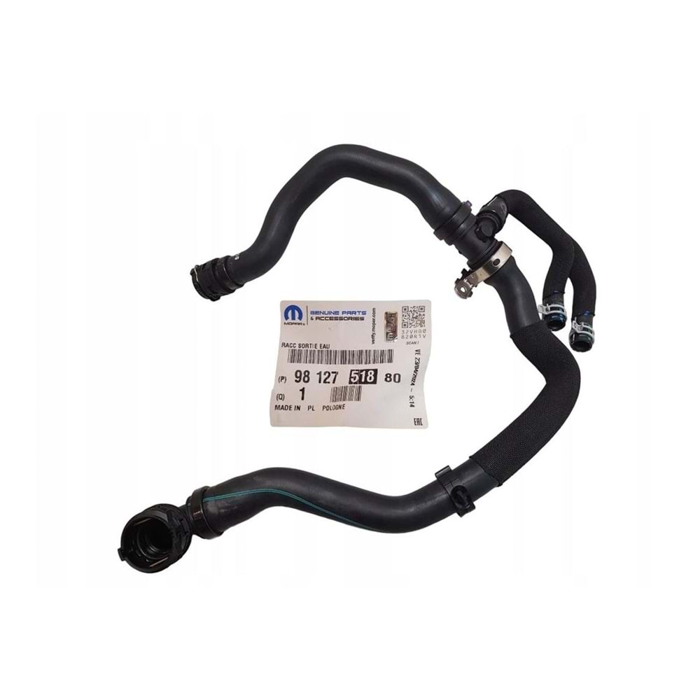 Opel Combo E 1.5 Su Çıkış Hortumu Gm Orjinal 9812751880
