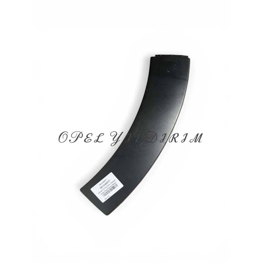 Citroen C3 Sol Arka Tampon Çıtası Psa Orjinal 9813346877
