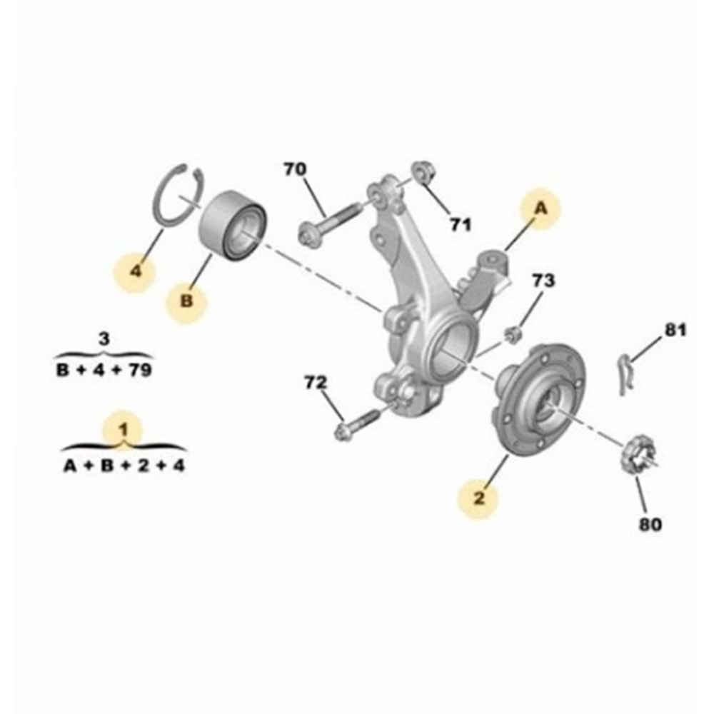 Opel Corsa F Sol Ön Taşıyıcı Gm Orjinal 9826878080