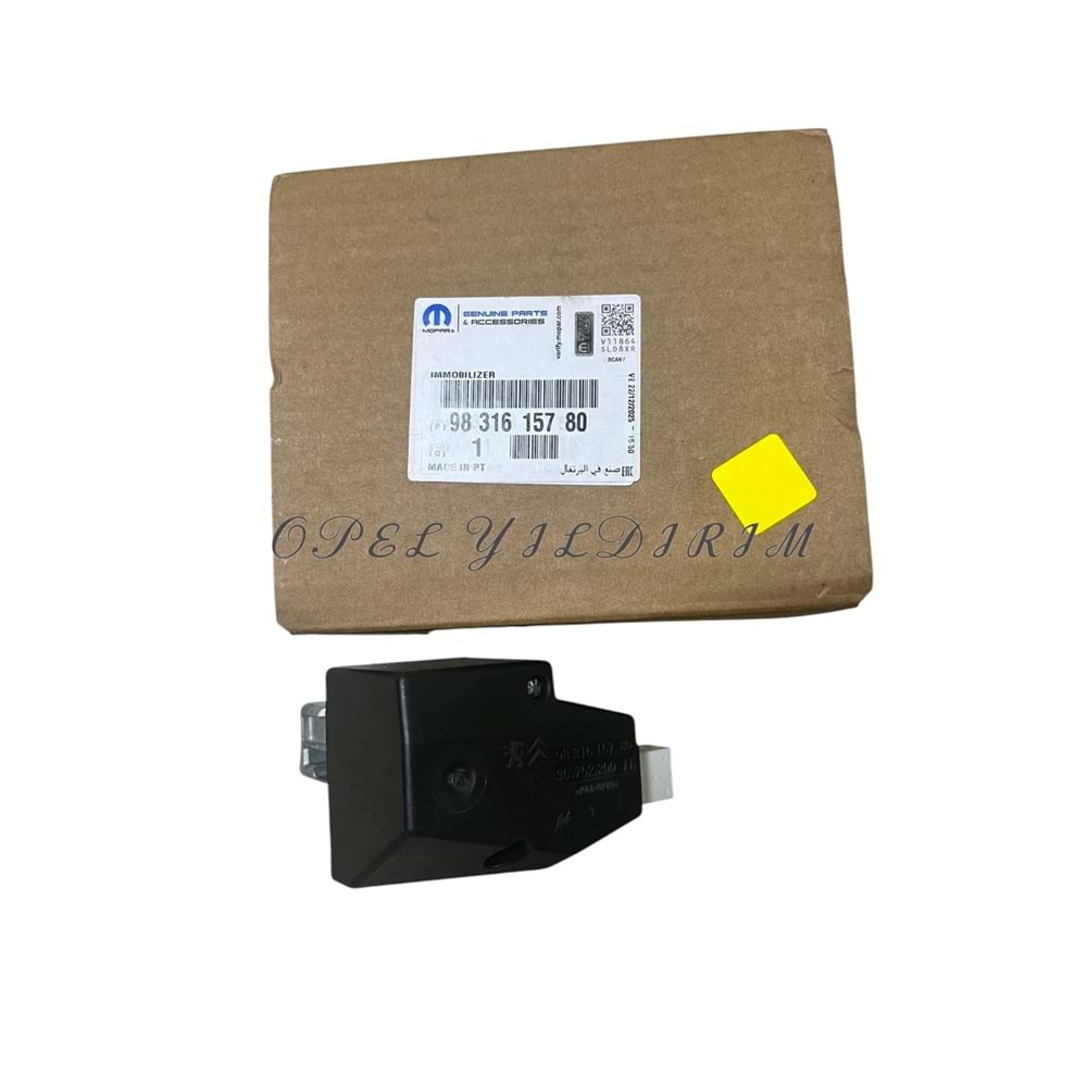 Opel Combo E Kontak Kilidi Psa Orjinal 9831615780