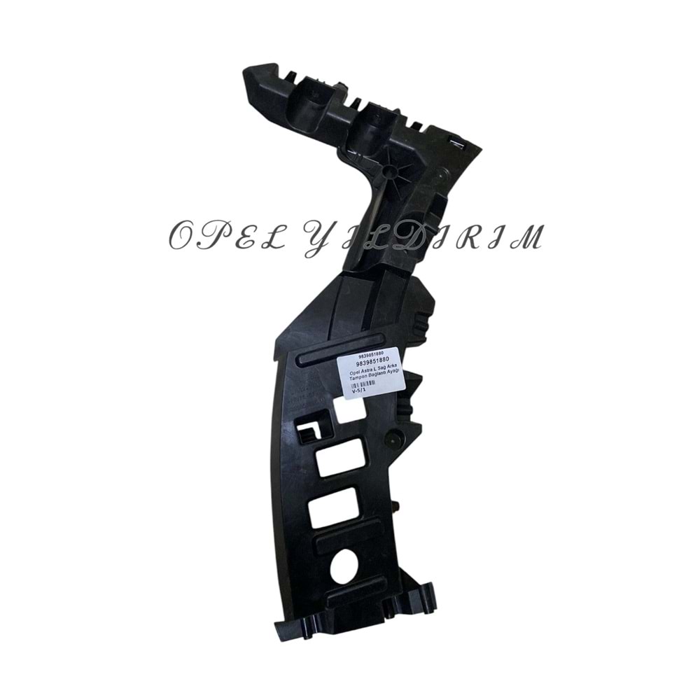 Opel Astra L Sağ Arka Tampon Bağlantı Ayağı Psa Orijinal 9839851880