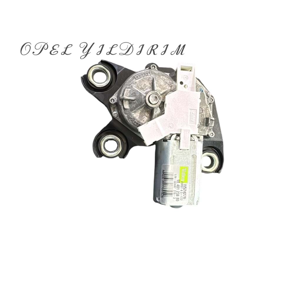 Opel Combo E Arka Silecek Motoru Psa Orjinal 9840123880