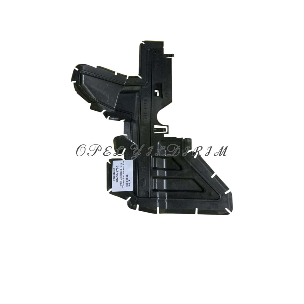 Opel Grandland Radyatör Hava Yönlendirici Psa Orjinal 9840844780