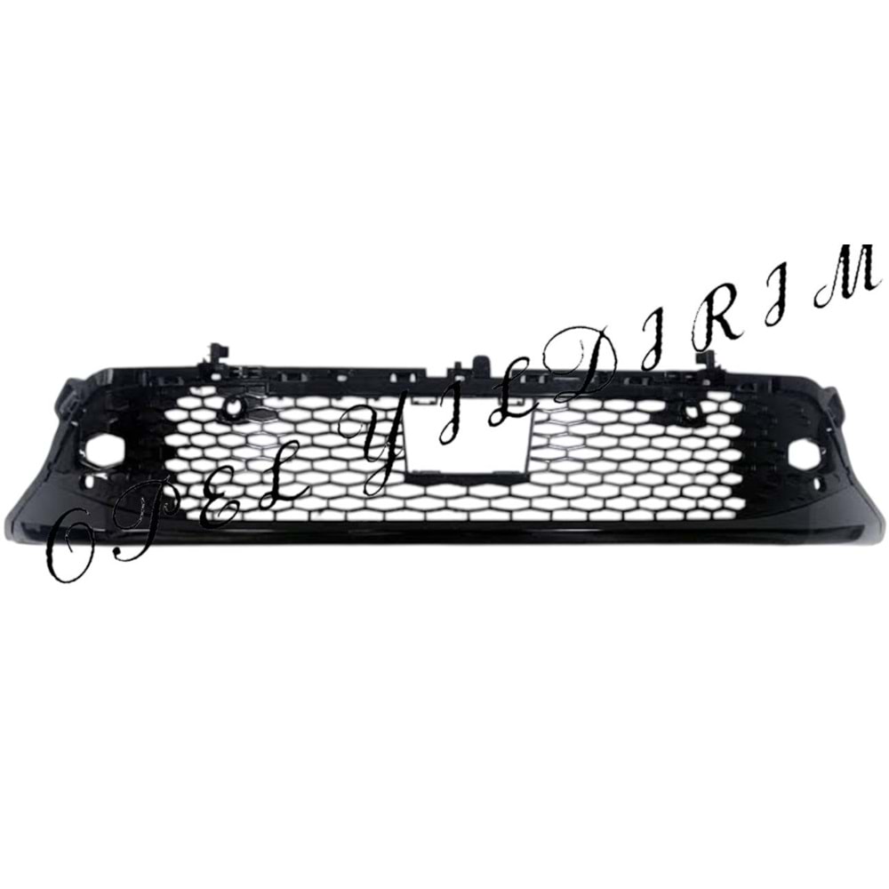 Opel Corsa F Makyajlı Ön Tampon Orta Izgara Gm Orjinal 9850370580