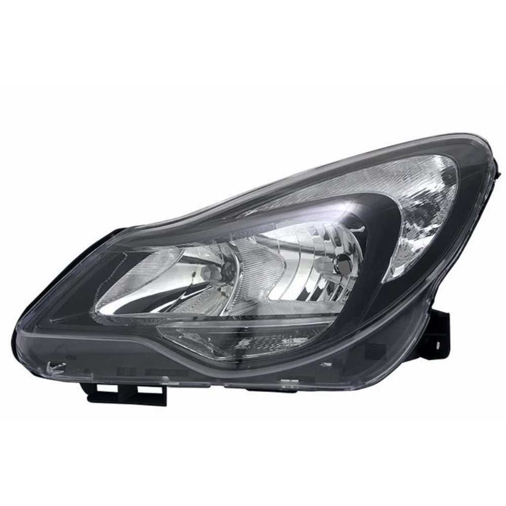 Opel Corsa D Makyajlı Kasa Ön Sol Far Füme Arteb Marka 1216832