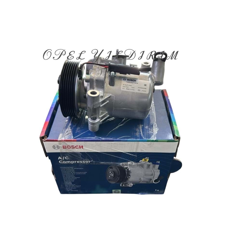 Opel Corsa F Klima Kompresörü Bosch Marka 9830148880