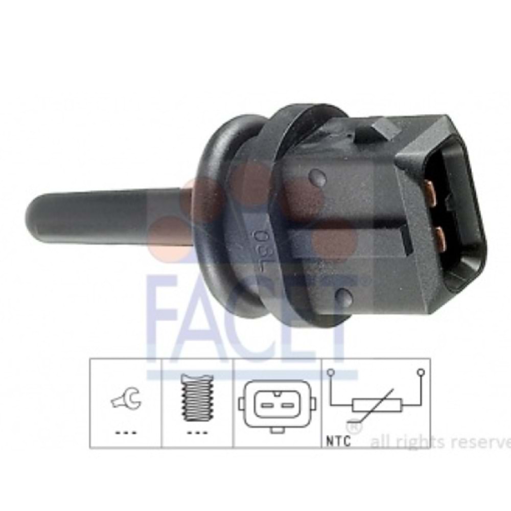 Opel Vectra B Hava Sıcaklık Sensörü Facet Marka 90442182