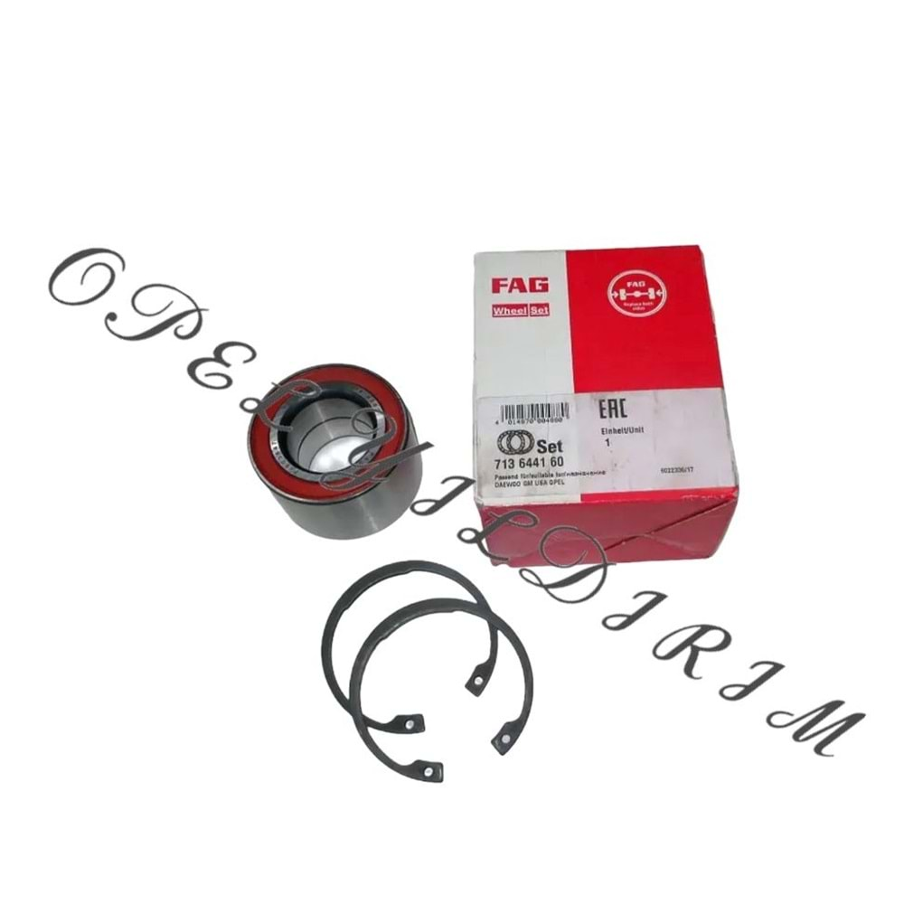 Opel Corsa B Ön Teker Rulmanı Fag Marka 713644160