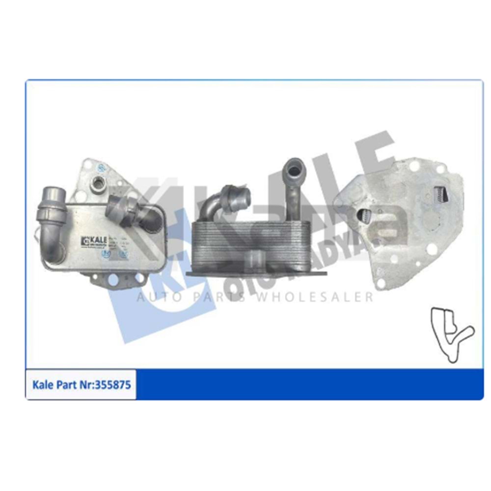 Opel İnsignia A 2.0 Dizel Yağ Soğutucu Kale Marka 355875