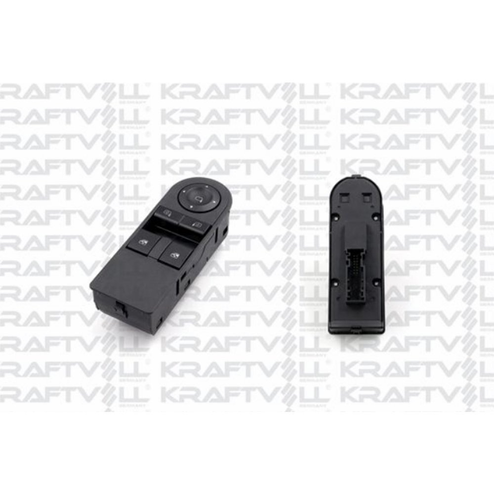 Opel Astra H Ön Sol Cam Kaldırma Düğmesi İkili Kraftvoll Marka 13228879