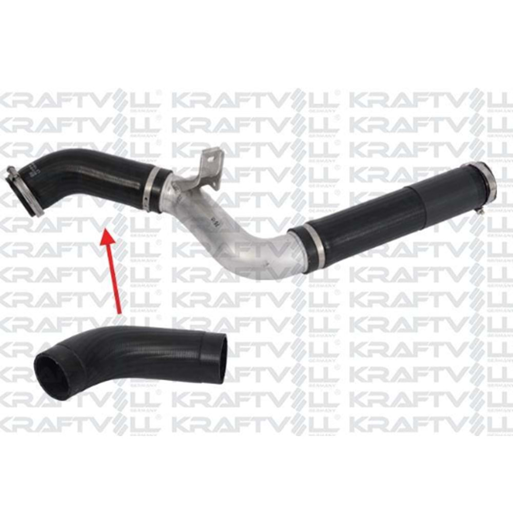 Chevrolet Captiva C140 Turbo Giriş Hortumu Metal Olan Kraftvoll Marka 4819364