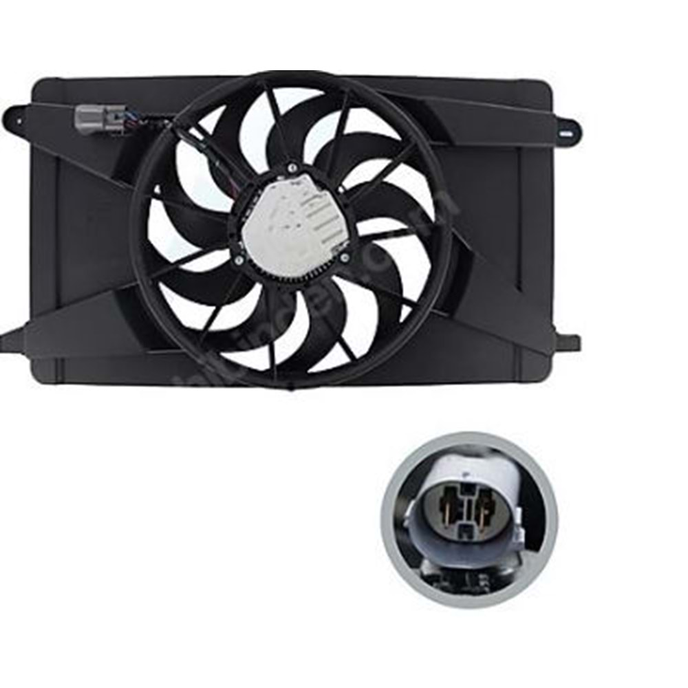 Opel Astra K B114XE Fan Motoru Davlumbazlı Mette Marka 39009027