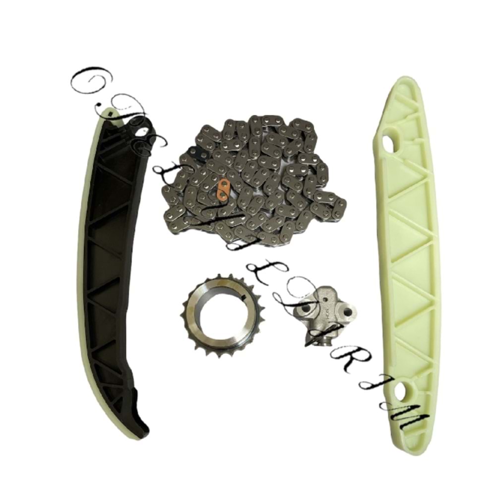 Chevrolet Captiva C140 Zincir Set (5 Parça) Mette Marka 25186666