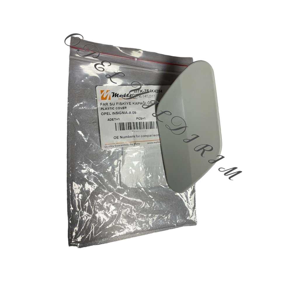 Opel İnsignia A Sağ Far Yıkama Fiskiye Kapağı Mette Marka 754K4284