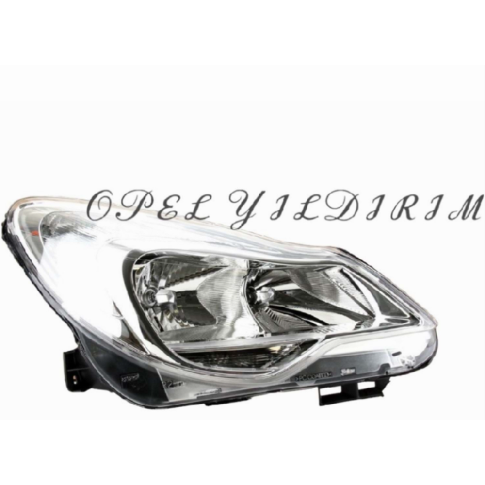 Opel Corsa D Makyajlı Kasa Ön Sağ Far 2010 Model Sonrası Wisco Marka 1216696