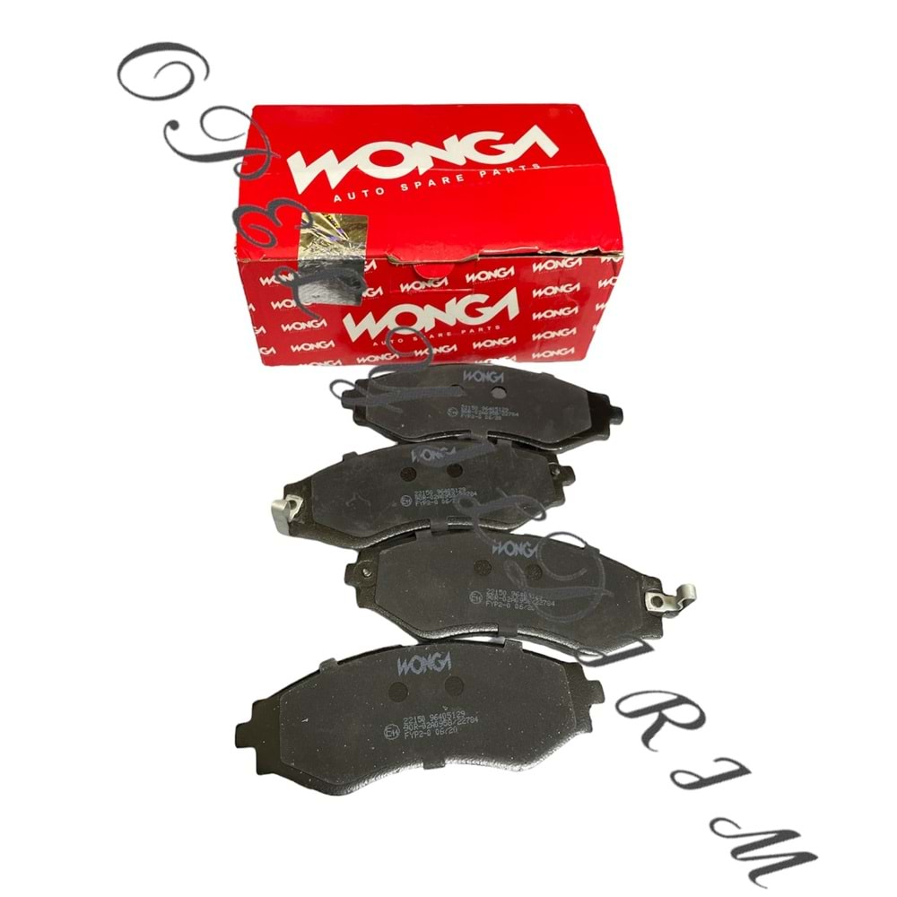 Chevrolet Rezzo Ön Fren Balatası Wonga Marka 22150 96405129