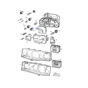 Opel Omega B Gösterge Paneli Gm Orjinal 1244579