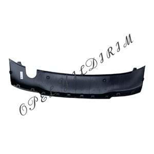 Opel Astra J Makyajlı Kasa Arka Tampon Spoyleri Gm Orjinal Marka 13368435