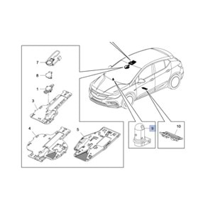 Opel Astra K Ön Far Otom Kontrol Sensörü Gm Orjinal Marka 13525292