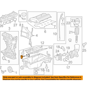 Opel Astra J 1.4 Yağ Karter Süzgeci Gm Orjinal 25196590