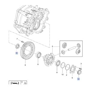 Opel İnsignia A Defransiyel Keçesi Gm Orjinal 55592318