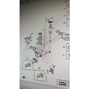 Opel Corsa D Arka Porya Kampanalı Psa Orjinal 55703580