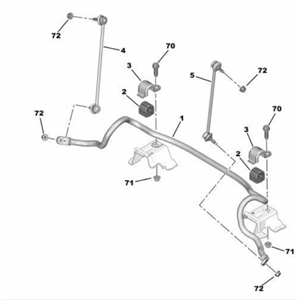 Opel Crossland X Viraj Demiri Gm Orjinal 9819962280