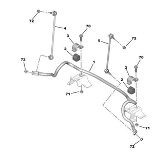 Opel Crossland X Viraj Demiri Gm Orjinal 9819962280