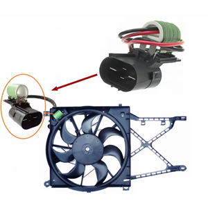Opel Astra G Radyatör Fan Rezistanı Tek 4 Soketli İthal Marka 6341168