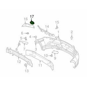 Chevrolet Aveo T255 Sol Sis Kapak Nikelajı Korea Marka 96808147