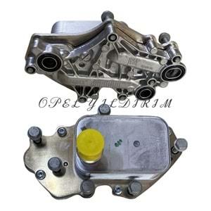 Opel Astra J 1.6 Dizel Yağ Soğutucu Komple Mahle Marka 55501530