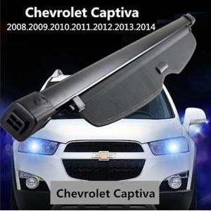 Chevrolet Captiva Bagaj Perdesi Siyah Muadil Marka 95969159