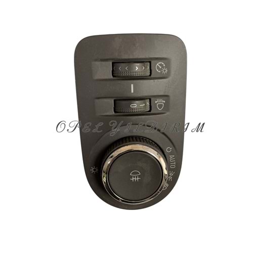 Opel Meriva B Ön Far Anahtarı Kahverengi Sissiz Gm Orjinal 13294828
