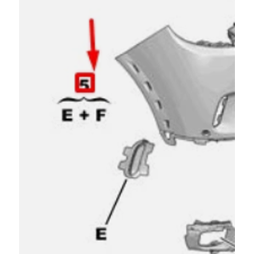 Citroen C5 Aircross I Tampon Bağlantı Braketi Psa Orjinal 1638954280