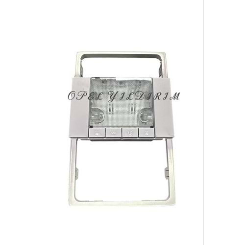 Opel Vectra C 4 Düğmeli Ön Tavan Lambası Gri Gm Orjinal 24447860