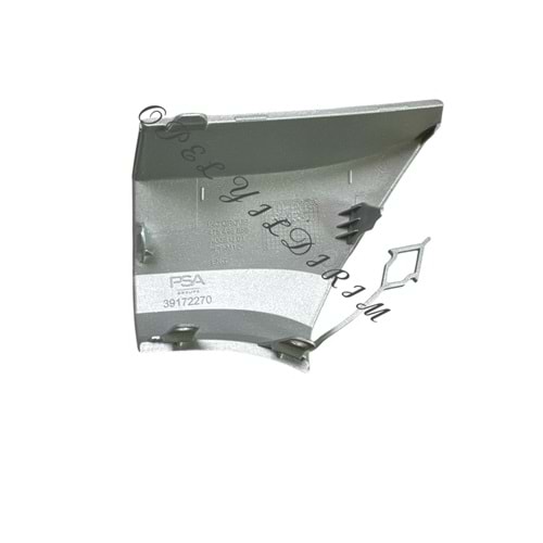 Opel Crossland X Ön Tampon Çeki Demir Kapağı Psa Orjinal Marka 39225241