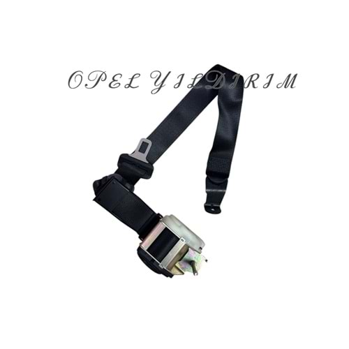 Opel Vectra B Sağ Ön Emniyet Kemeri Siyah Gm Orjinal 90462770