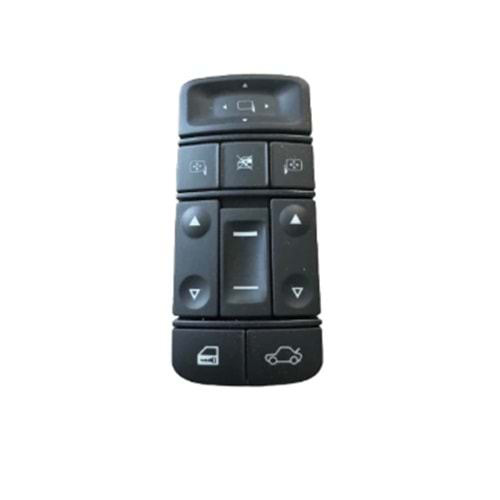 Opel Vectra C Sol Ön Dörtlü Cam Açma Düğmesi Gm Orjinal 9185954