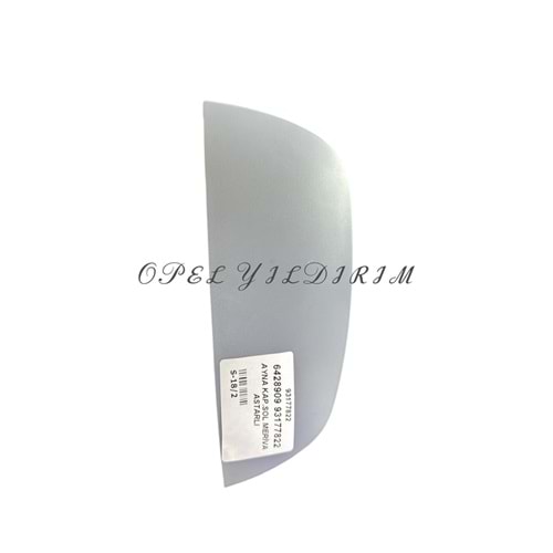 Opel Meriva A Sol Dış Dikiz Ayna Kapağı Astarlı Gm Orjinal 93177822
