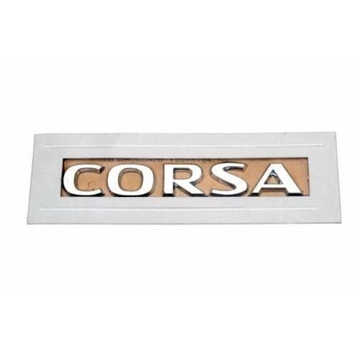 Opel Corsa D Arka Bagaj Corsa Yazısı Gm Orjinal 93188809